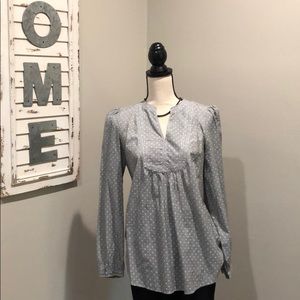 NWT Loft Grey Blouse